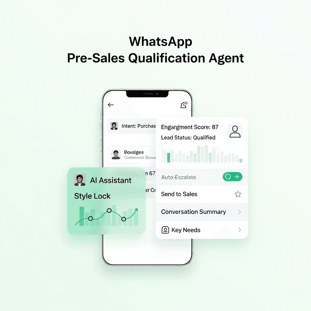 WhatsApp Pre-Sales Qualification Agent